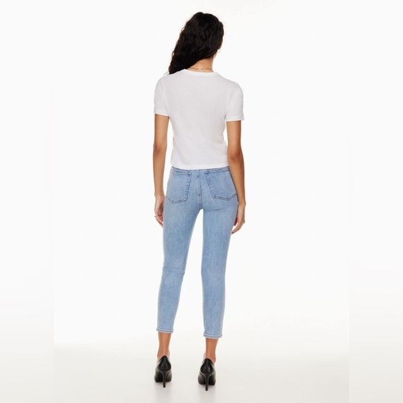 Aritzia Denim Forum The Lola High Rise Skinny 26L Size 25 Casual Denim - Picture 2 of 16